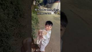 Bachay jaisa sulook seekhte hain, waisa hi jaanwaron se paate hain.#bekindtoanimals #ytviralshort