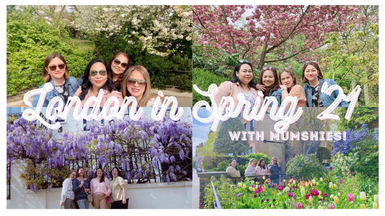 Beautiful Spring in London '21  | Hyde Park | Kyoto Gardens | Chelsea Embankment | Embassy Gardens