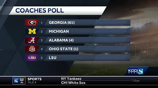 Hawkeyes receive votes for preseason coaches poll but left out of Top 25