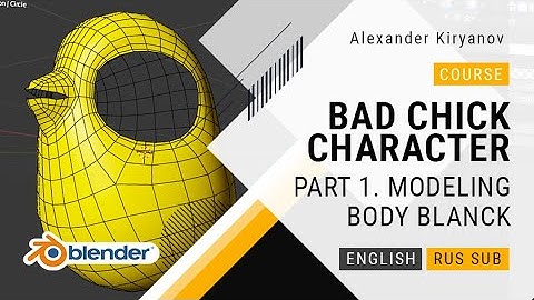 Bad chick game character creation in blender 3d! Part 1