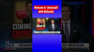 DeSantis has been ignoring Gavin: Jesse Watters #newsom #desantis