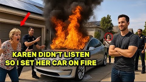 HOA—Karen kept plugging her Tesla into my solar grid so I set the voltage to maximum and watched..