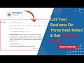 How to list your business on threebestrated  get semantic result  drive heavy traffic  100
