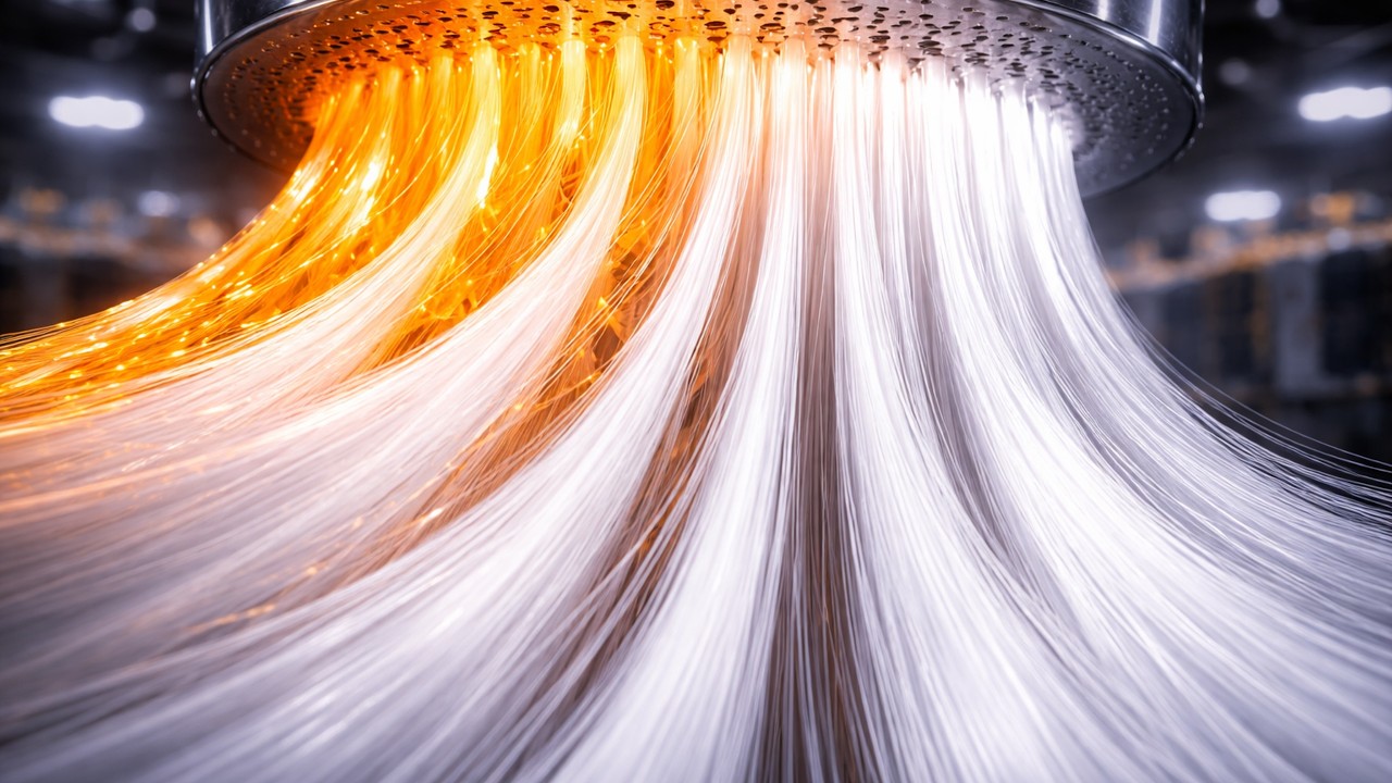 Synthetic Fiber (Polyester) Manufacturing Process | Inside a Modern ...