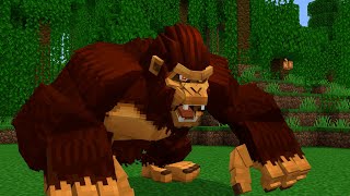 Gorilla King Battle in Minecraft Boss Expansion screenshot 3