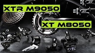 Part 8. Shimano MTB Groupset Overview - XTR M9050 And XT M8050 Di2 Features.