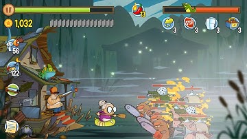 Swamp Attack - Episode 6. Level 14 Gameplay Android walkthrough