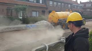 Sproeien Tegen Het Stof