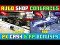 ANOTHER EPIC WEEK! | 2x Cash On Auto Shop Robbery Contracts | GTA Online Weekly Update #gta