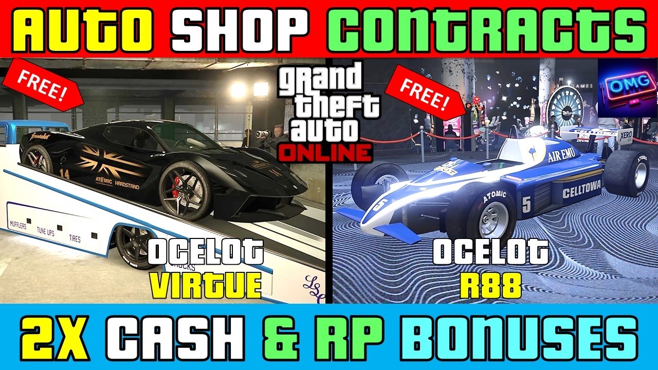 ANOTHER EPIC WEEK! | 2x Cash On Auto Shop Robbery Contracts | GTA Online Weekly Update #gta