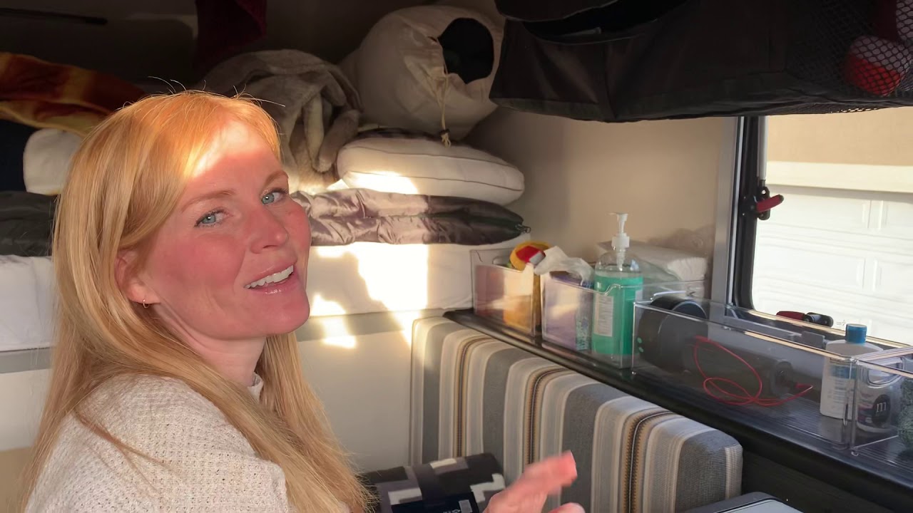 Storage bin ideas for the Scout Olympic Camper - YouTube