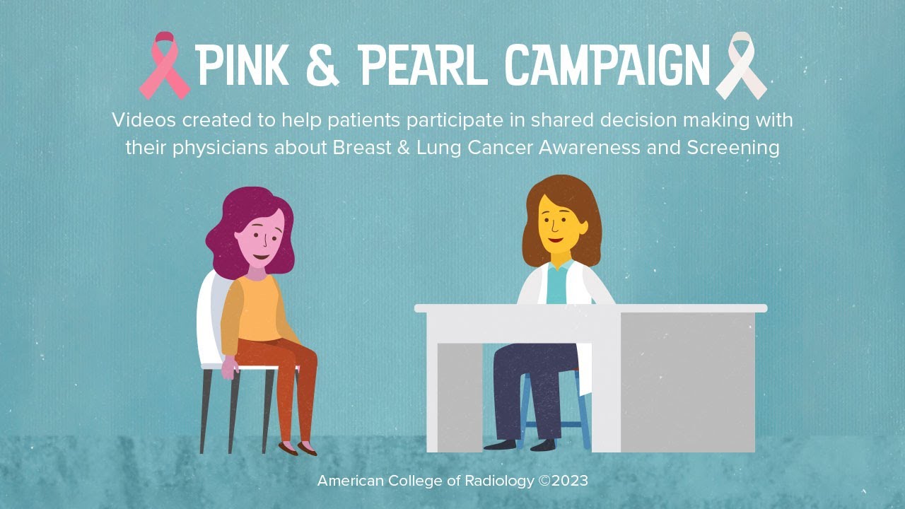 Mammography, Lung Cancer Screening and Imaging:  Pink & Pearl Campaign