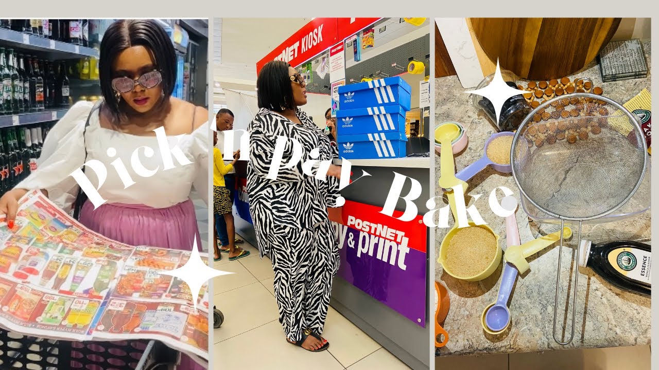 Pick ‘n pay Hypermarket Grand Relaunch | Postnet courier | Let’s bake a cake together |