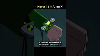 why Kevin 11 can't absorb Alien x?