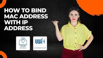 How to Bind MAC address with ip address?