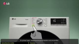 LG Posventa -  Cómo activardesactivar los avisos sonoros de su lavadora LG