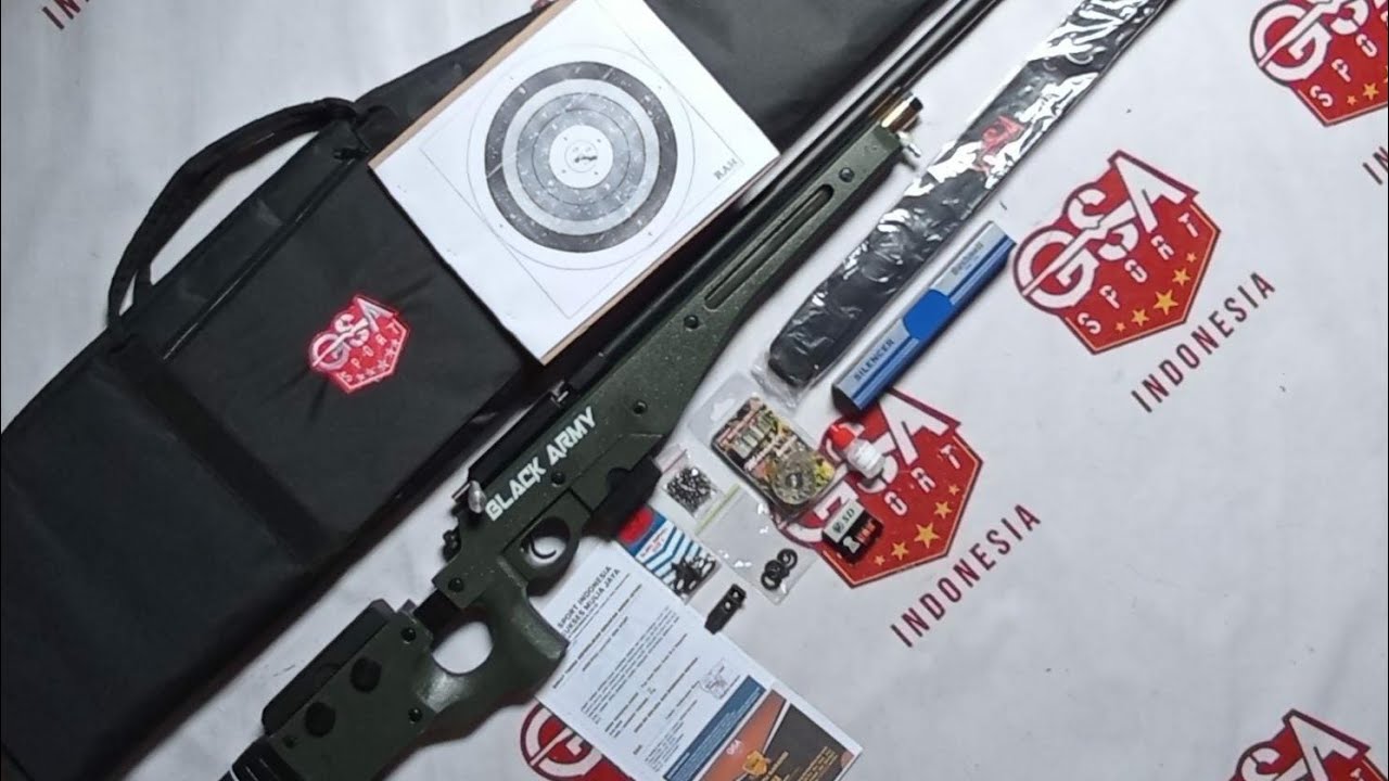 SENAPAN ANGIN PCP AWM TURBO MAGAZINE - UJI TEMBAK SENAPAN ANGIN