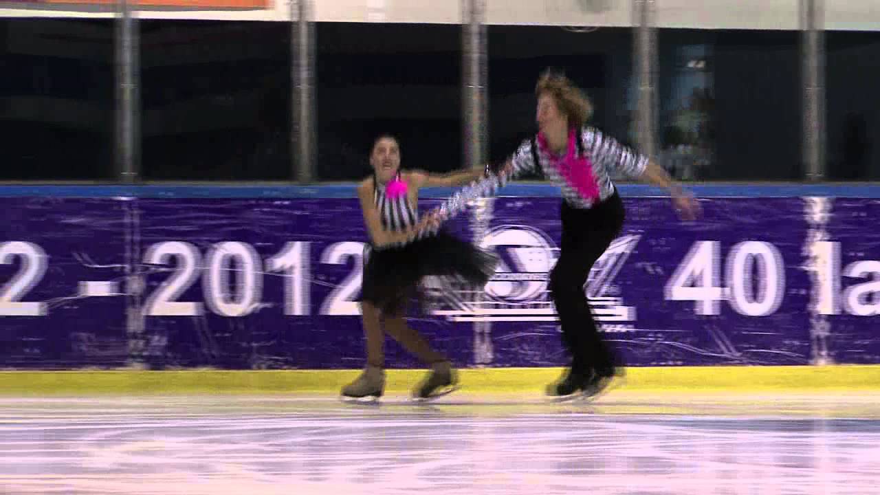 2 S. TSENOVA / E. ZAYTSEV (BUL) - ISU JGP Baltic Cup 2013 Junior Ice Dance Short Dance
