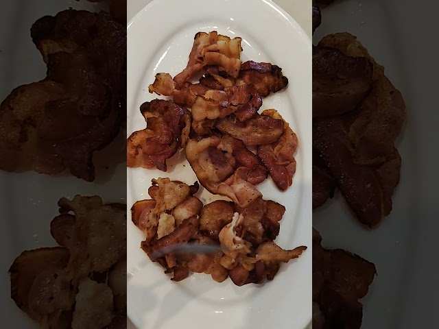 FRIED SMOKEDBEACONS#shortvideo#foodlover#youtubeshorts@cherrymukbangasmr
