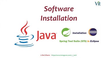 @vitechtalks  || JAVA || Spring Boot || How to Install STS || Spring tool Suite
