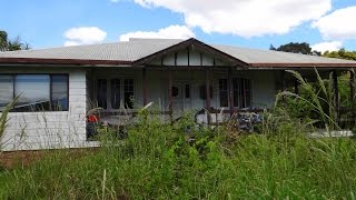 Abandoned creepy hoarder house
