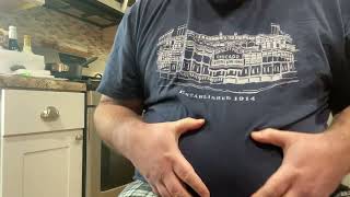 Fat Guy eats donuts