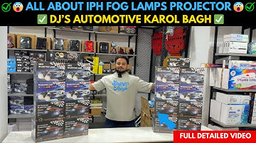 All About IPH Fog Lamps Projector || ✅Detailed Video || ✅DJ
