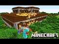 Minecraft: DUPLA SURVIVAL - PEGOU FOGO na MANSÃO DA FLORESTA!!! #103