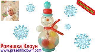 СНЕГОВИК-СЮРПРИЗ С КОНФЕТАМИ как сделать своими руками Balloon Surprise Snowman TUTORIAL СНЕГОВИК-СЮРПРИЗ С КОНФЕТАМИ как сделать своими руками Balloon Surprise Snowman TUTORIAL