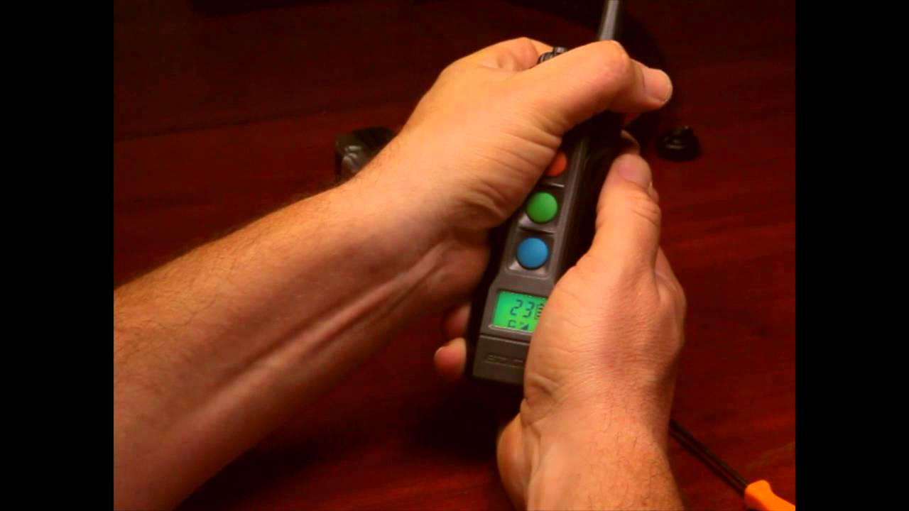 How to Change the Dial on the Dogtra Edge sportdog yard trainer