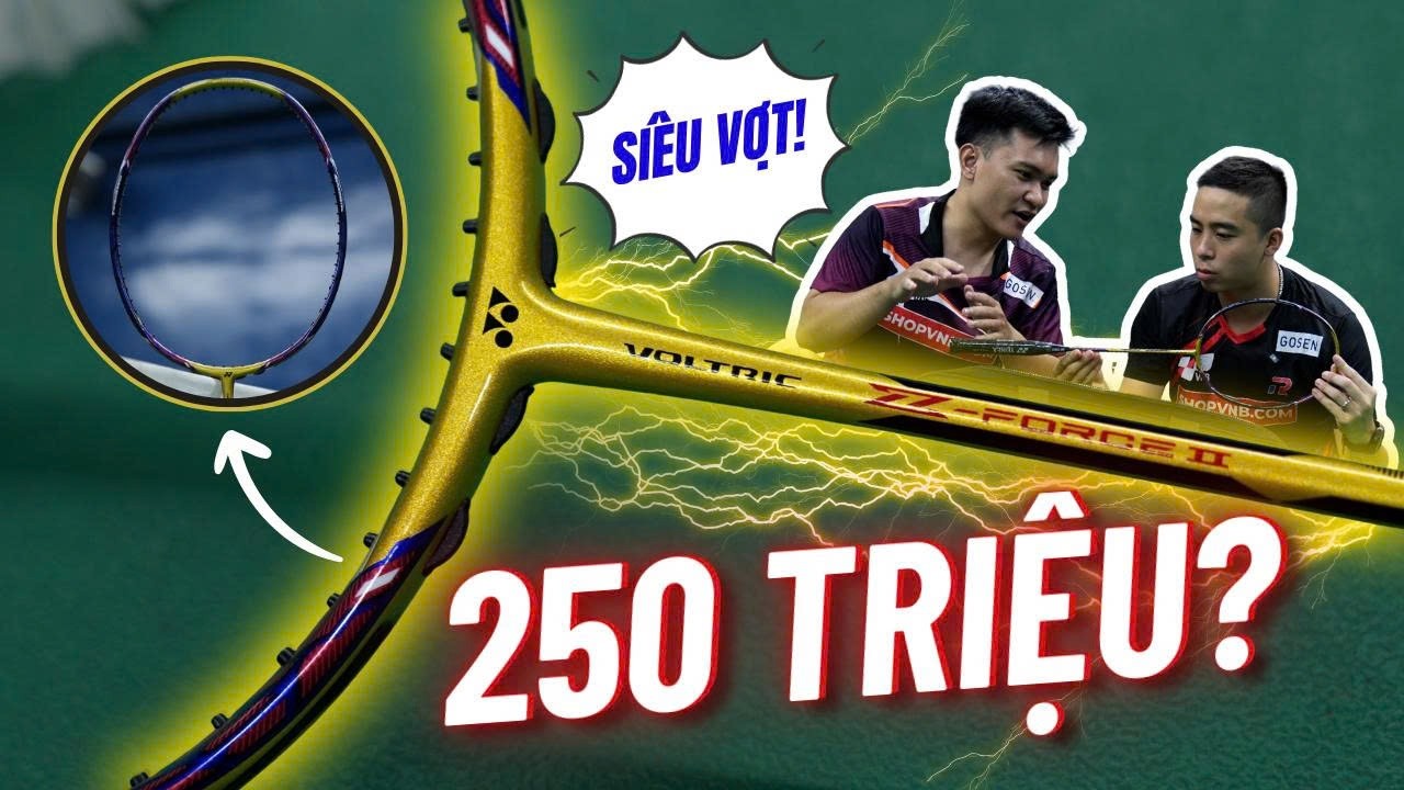 250 TRIỆU cho 1 CÂY VỢT? SIÊU PHẨM NÀY xứng danh VỢT CẦU LÔNG ĐẮT NHẤT THẾ GIỚI | BST VỢT YONEX BP