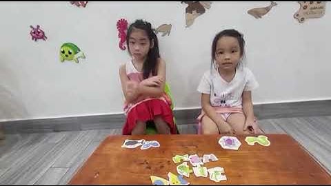 Tiếng Anh Giao Tiếp Thiếu Nhi Tại Phan Thiết: Sunny and Mina practice talking about Insects