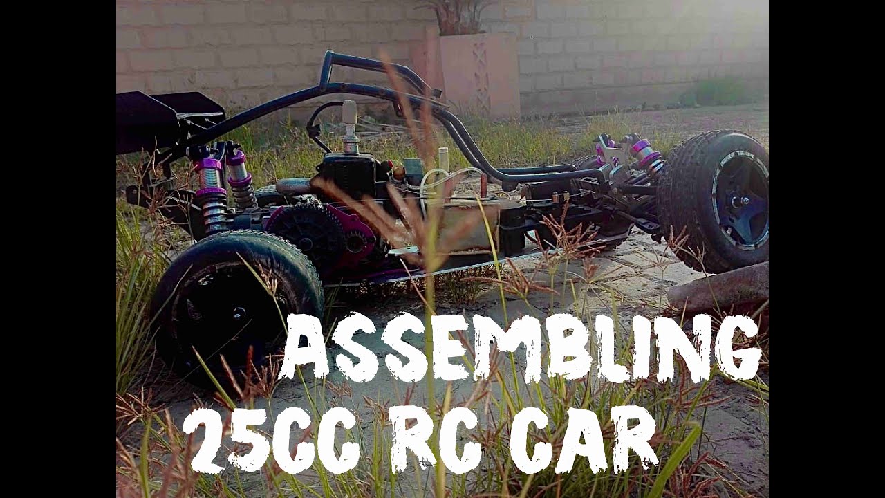 Assembling 25cc RC Car - YouTube