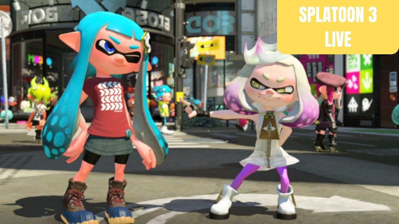 Splatoon 3 LIVE!!! PALACE VS BEACH VS THEME PARK! WHICH TEAM ARE YOU ...