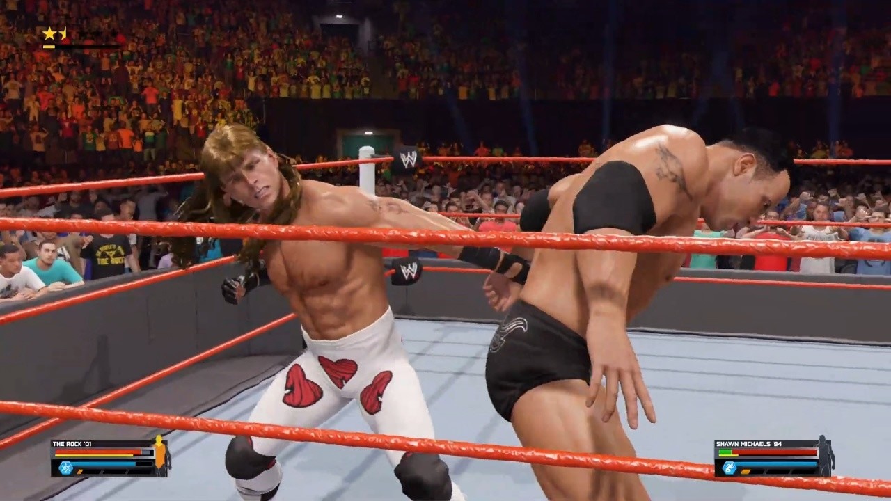 Shawn Michaels vs The Rock – WWE Dream Match | WWE 2K25 Gameplay