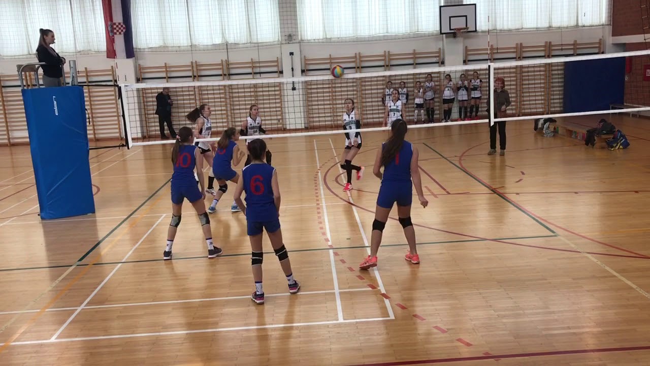 MALA ODBOJKA OK FORESTA:ŽOK BJELOVAR 1:0 REGIONALNO NATJECANJE IVANEC 24.03.2018.