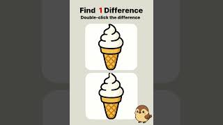 Spot The Differenceice Cream