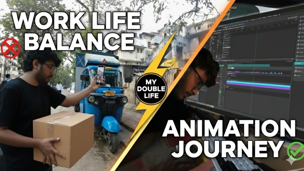 How I Balance a Porter Delivery Job & My Animation Passion (Mobile Animation) vlog 06.