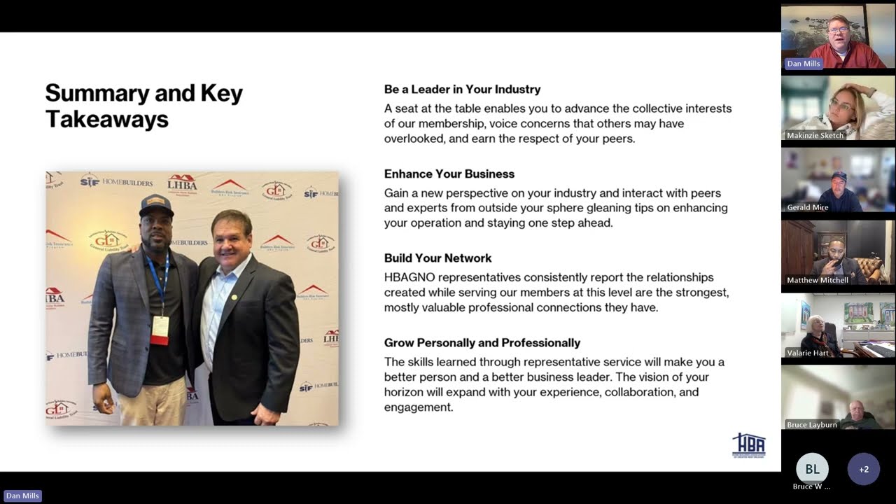 Representing Your Industry Pt 2   NAHB