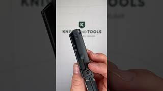 Crkt Minimalx 5915K, Black 12C27, Black Stainless Steel Pocket Knife, Darriel Caston Design