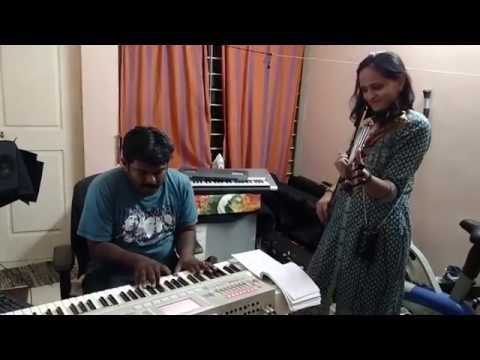 Innum Konjam Naeram | Maryan | Violin | Roopa Revathi | Dhanush