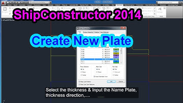How to Create Plate in ShipConstructor - Shipbuilding Engineer Software