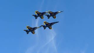 Blue Angels in 4K - Fleet Week Practice - San Francisco October 2024