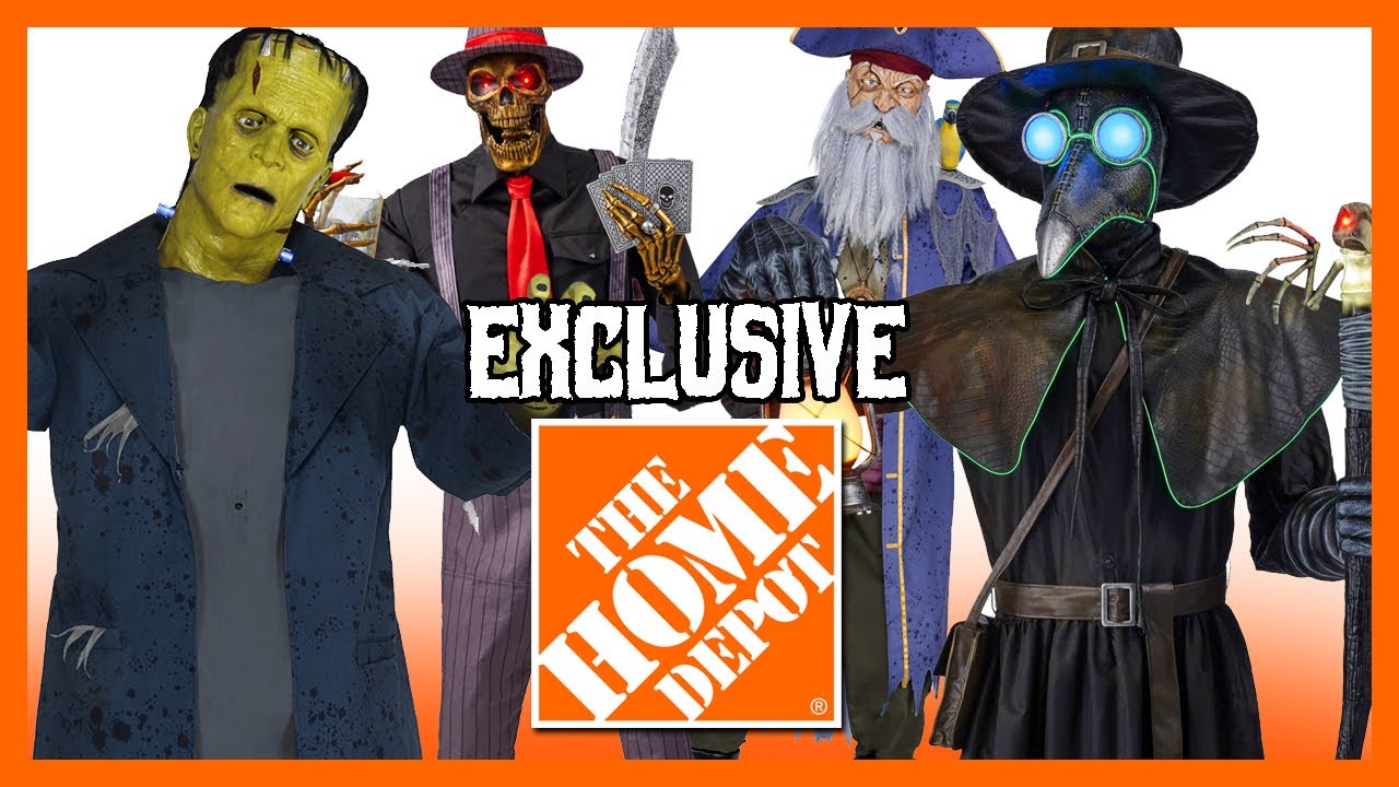 Home Depot Halloween 2024 EXCLUSIVE ANIMATRONICS REVEAL 8 New