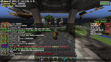 Minecraft- Munchymc | FF/Killaura Hacker Autologs and Gets Banned! | Epictrepic