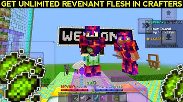 #89 craftersmc new update | how to get revenant flesh in craftersmc | make money in craftersmc