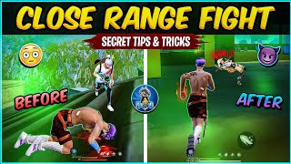 How To Win Every Close Range Fight In Free Fire 😈||  Free Fire New Short Range Fight Tips \u0026 Tricks 🤫
