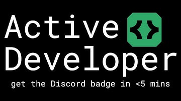 How to get the Active Developer badge on Discord (2023)