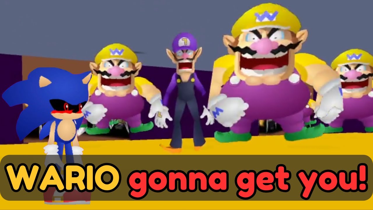 Going to school with WARIO and WALUIGI while stealing their candy in Wario's Stupid School Game.