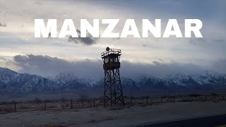 TOUR of MANZANAR  JAPANESE INTERNMENT CAMP #travelvlog